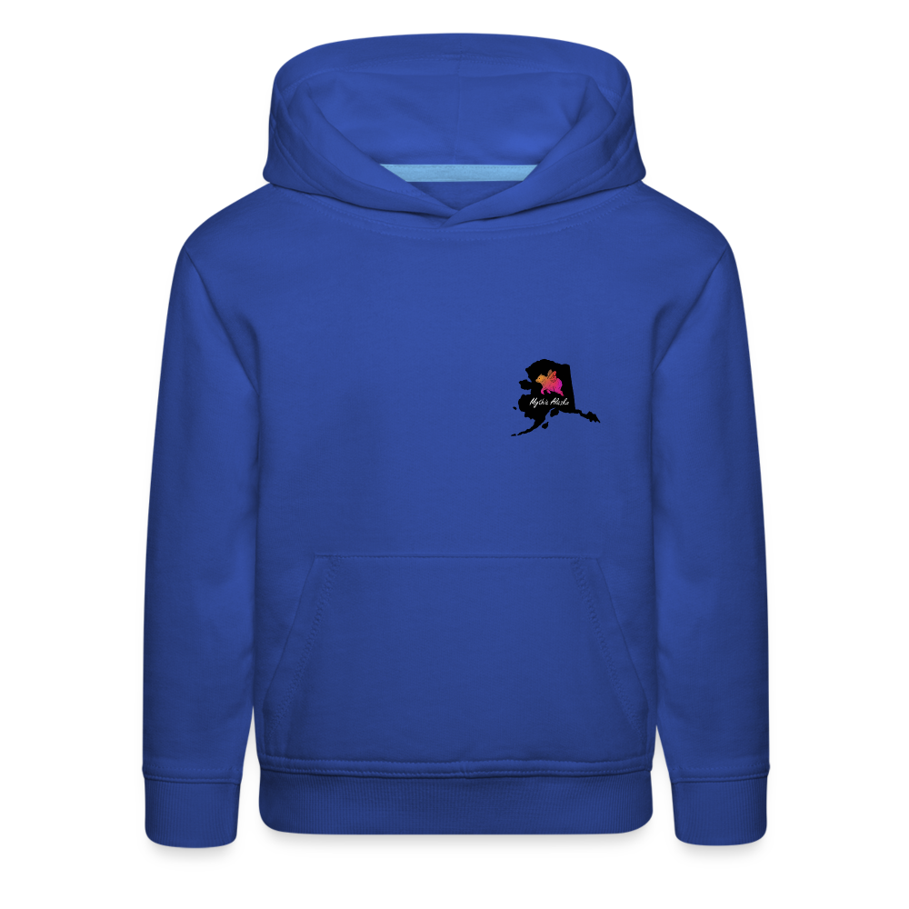 Kids‘ Premium Hoodie SLEEPING LADY DRAGON - royal blue