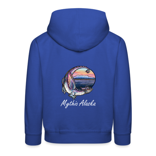 Kids‘ Premium Hoodie SLEEPING LADY DRAGON - royal blue