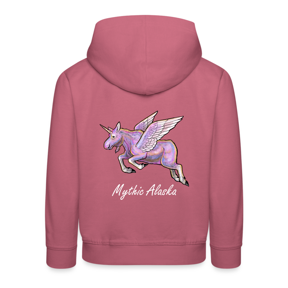 Kids‘ Premium Hoodie MOOSICORN - mauve