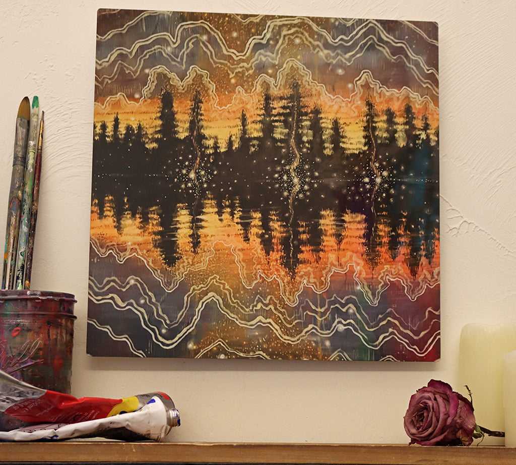 Above/Below - Metal Print