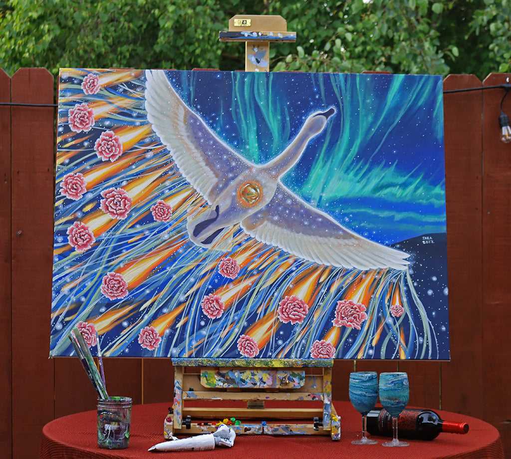 The Beautiful Necessity of Joy - Acrylic on Canvas - 40"x30"