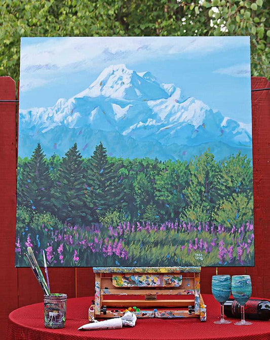 Denali - Acrylic on Canvas - 36" x 36"