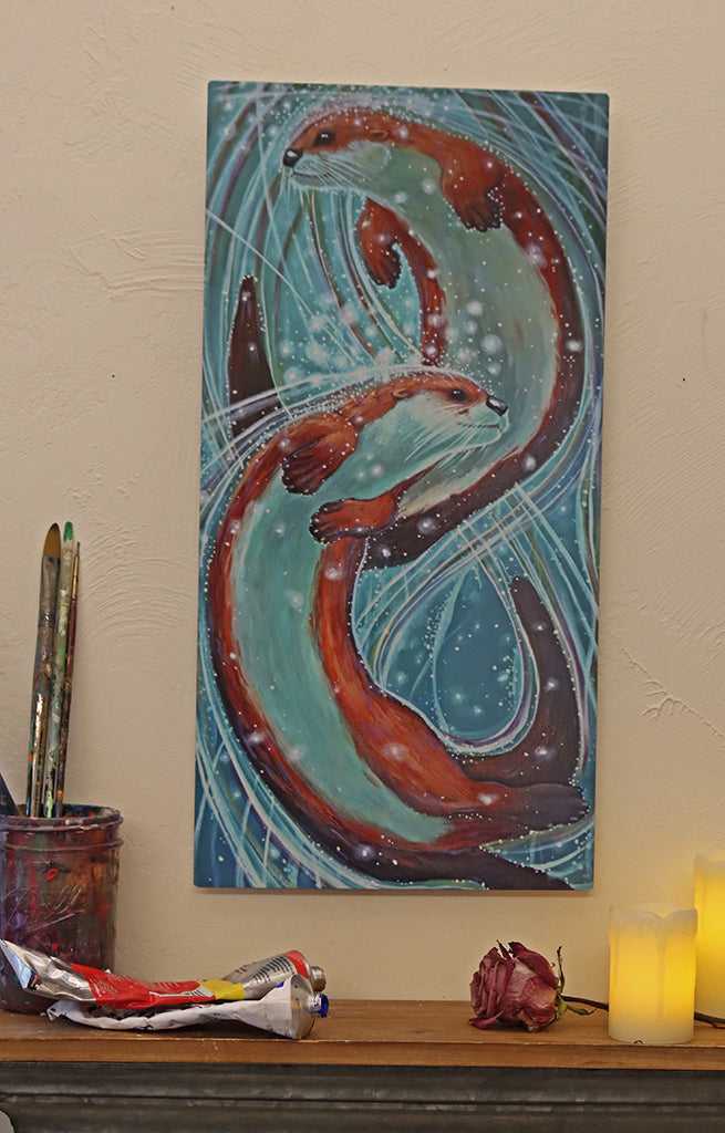 Flow - Metal Print