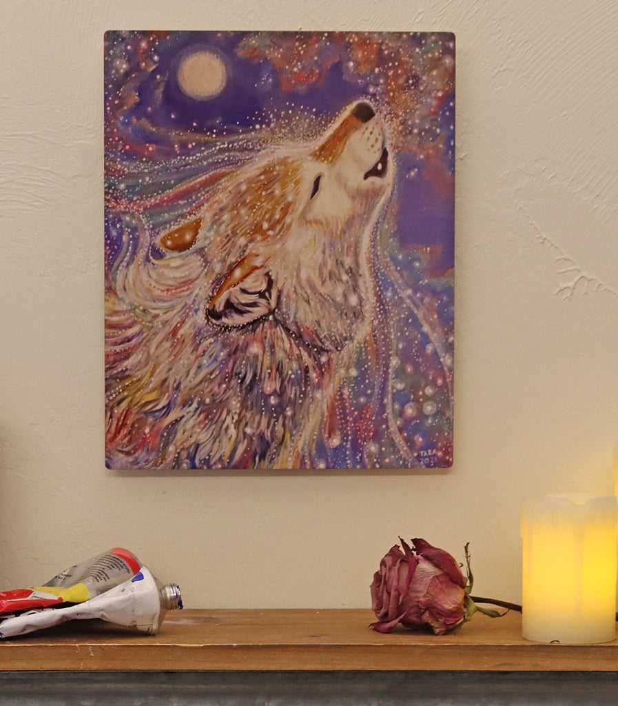 Spectral Fire - Metal Print