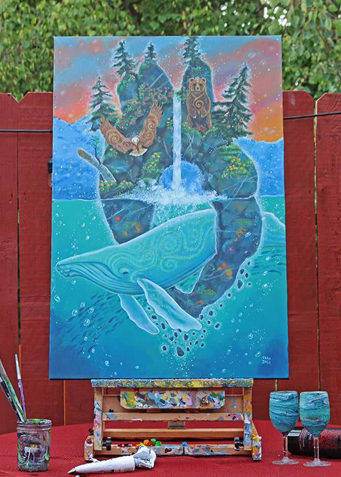 The Island - Acrylic on Canvas - 24"x36"