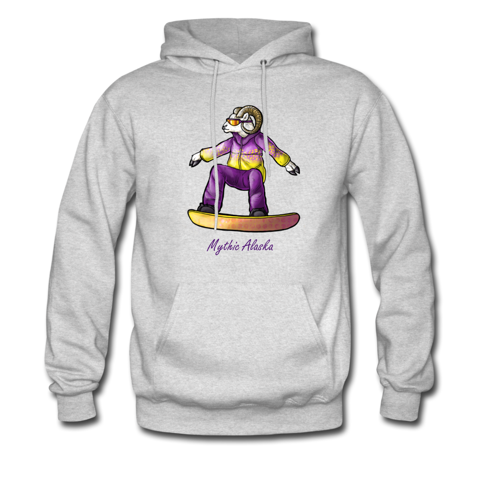Steve D Sheep - Men's Hoodie - ash