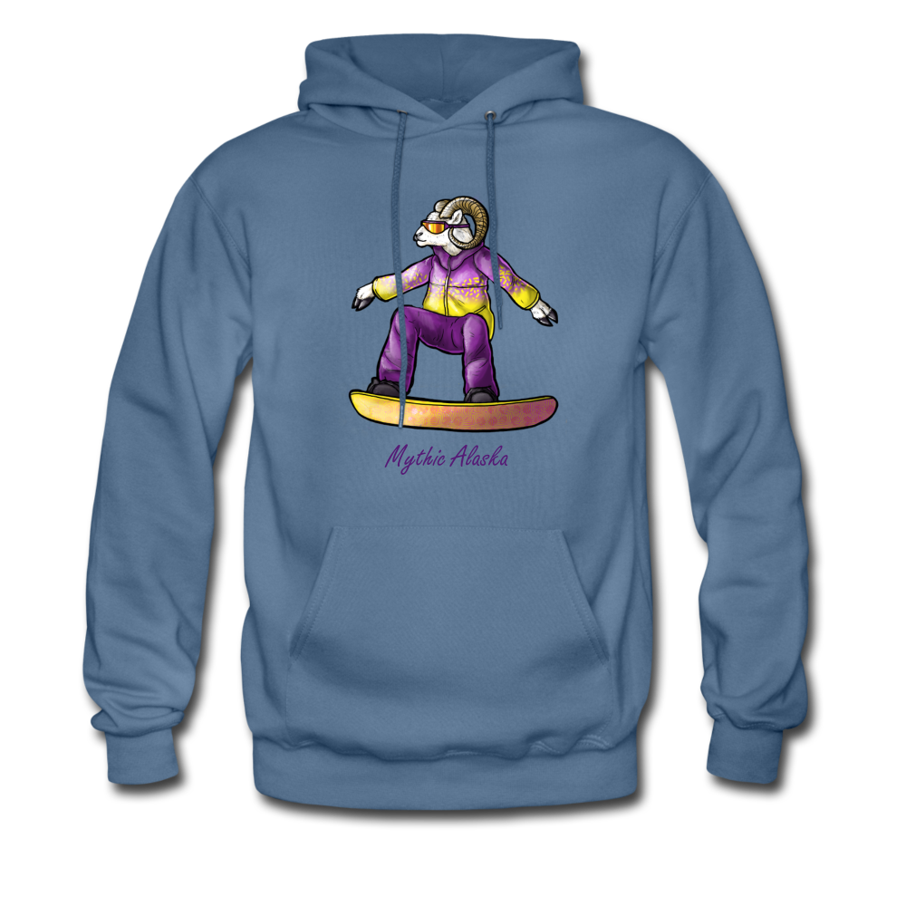 Steve D Sheep - Men's Hoodie - denim blue