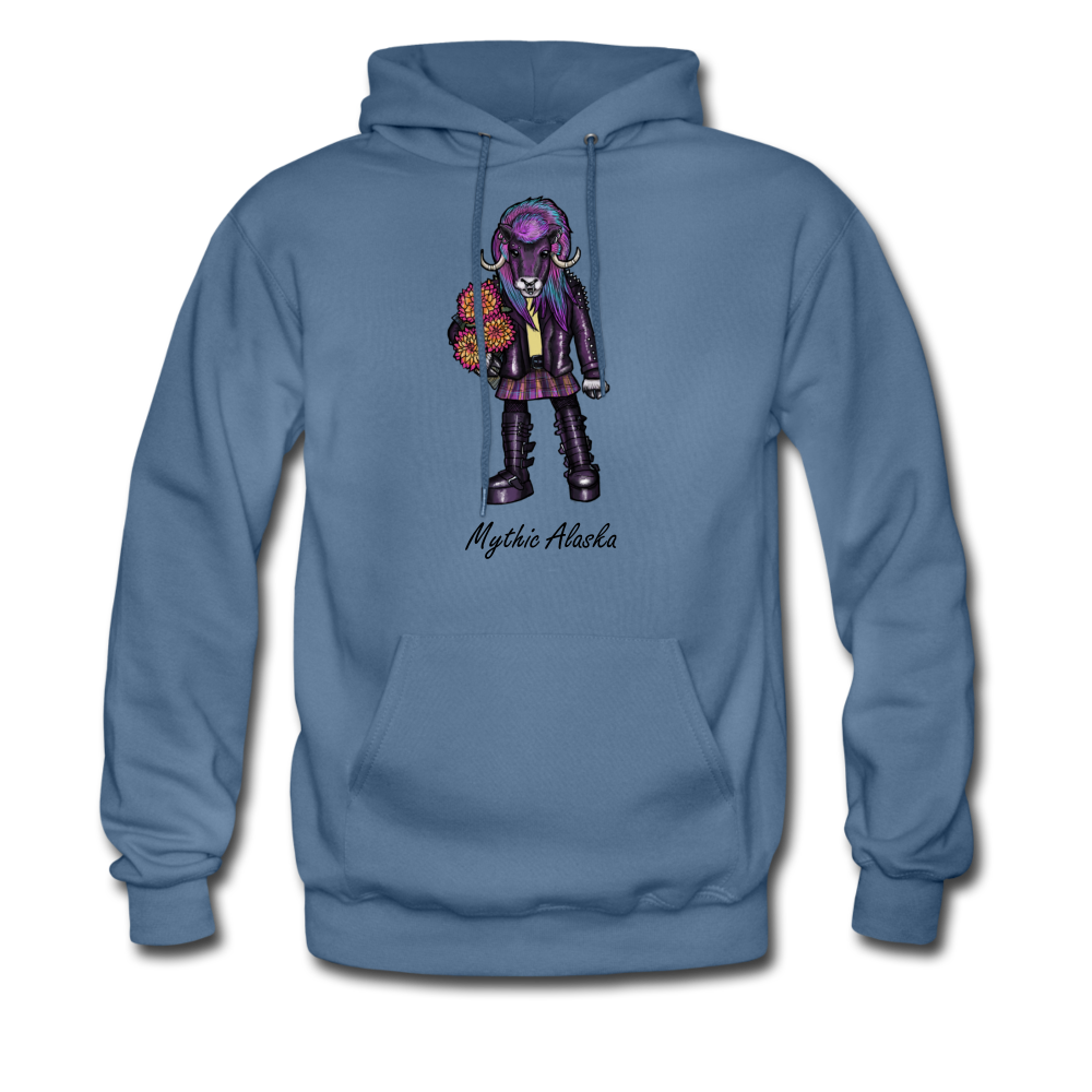 Mavis Muskox - Men's Hoodie - denim blue