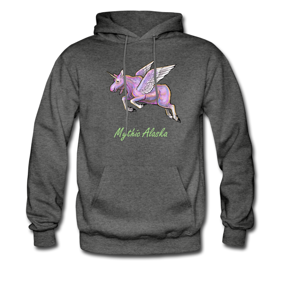 Moosicorn - Men's Midweight Hoodie - charcoal gray