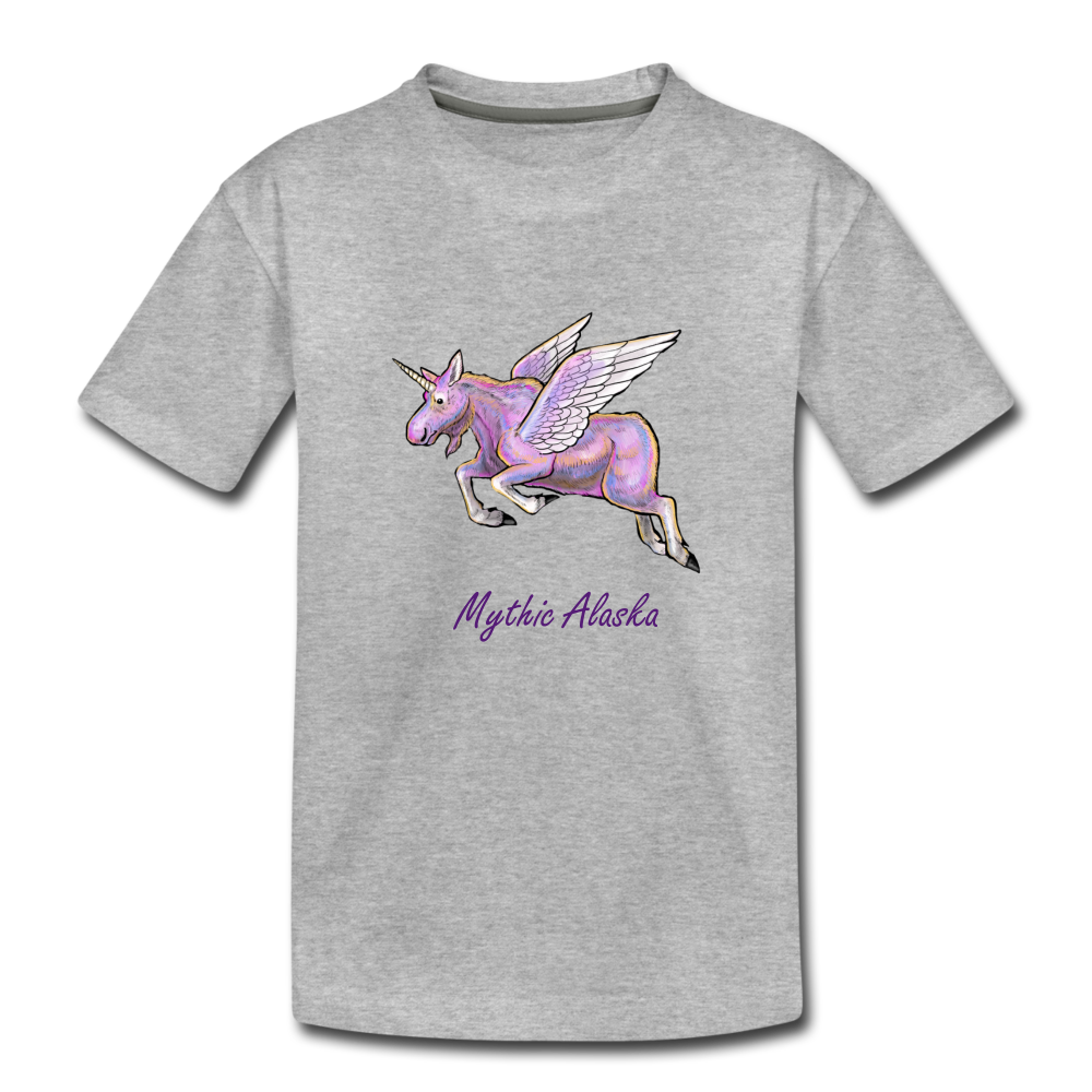 Moosicorn - Kids' Premium T-Shirt - heather gray