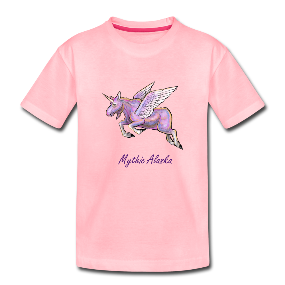 Moosicorn - Kids' Premium T-Shirt - pink