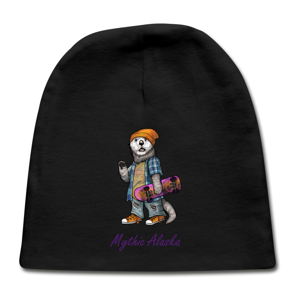 Ollie Otter - Baby Cap - black