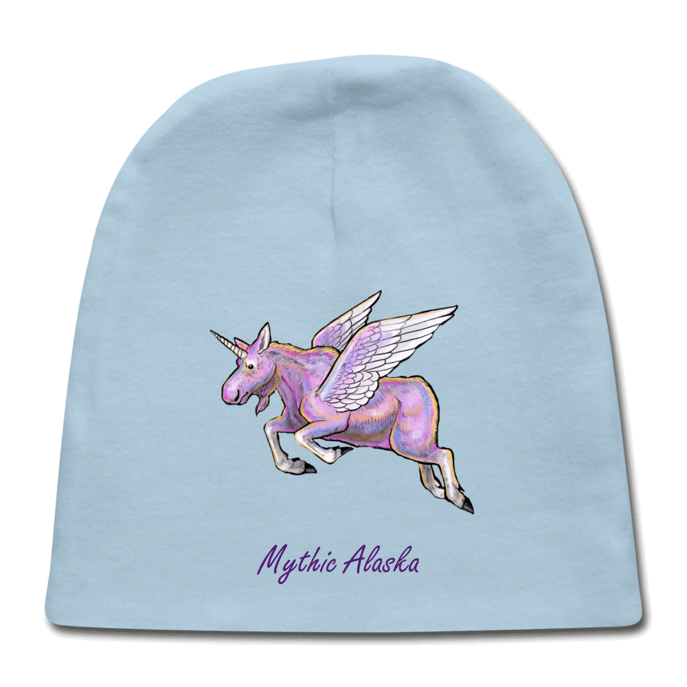 Moosicorn - Baby Cap - light blue
