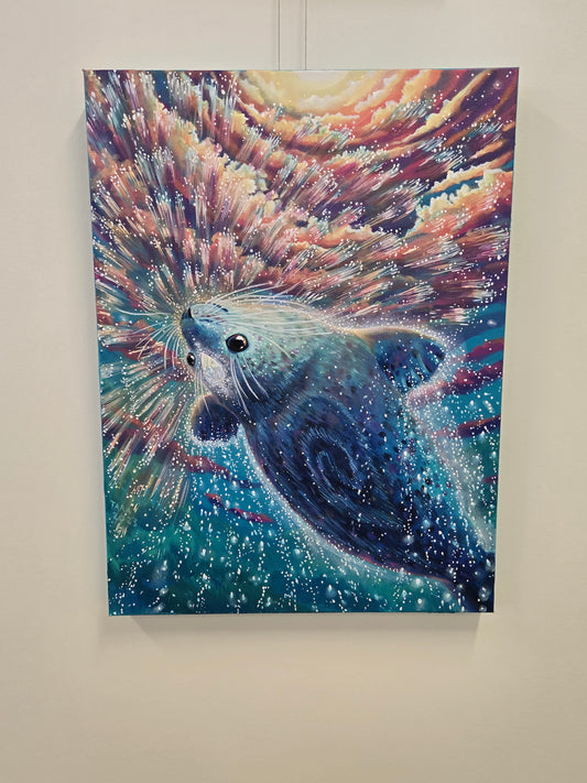 The Selkie - Acrylic on Canvas - 24"x18"