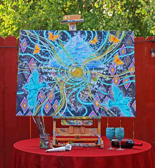 That Which Calls You Home - Acrylic on Canvas - 40" x 30"