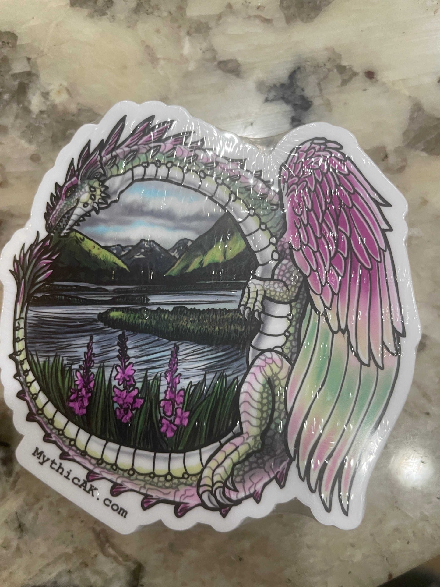 Tern Lake Dragon - Vinyl Sticker