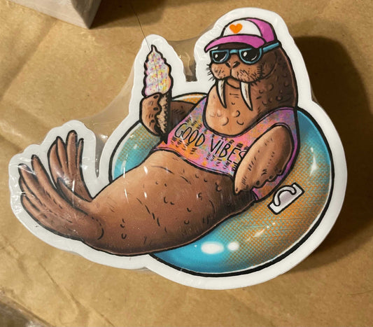 Bob (the Walrus) - Vinyl Sticker