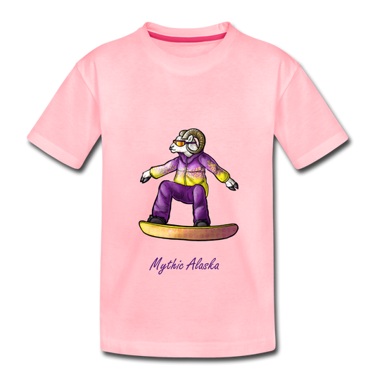 Steve D Sheep - Kids' Premium T-Shirt - pink