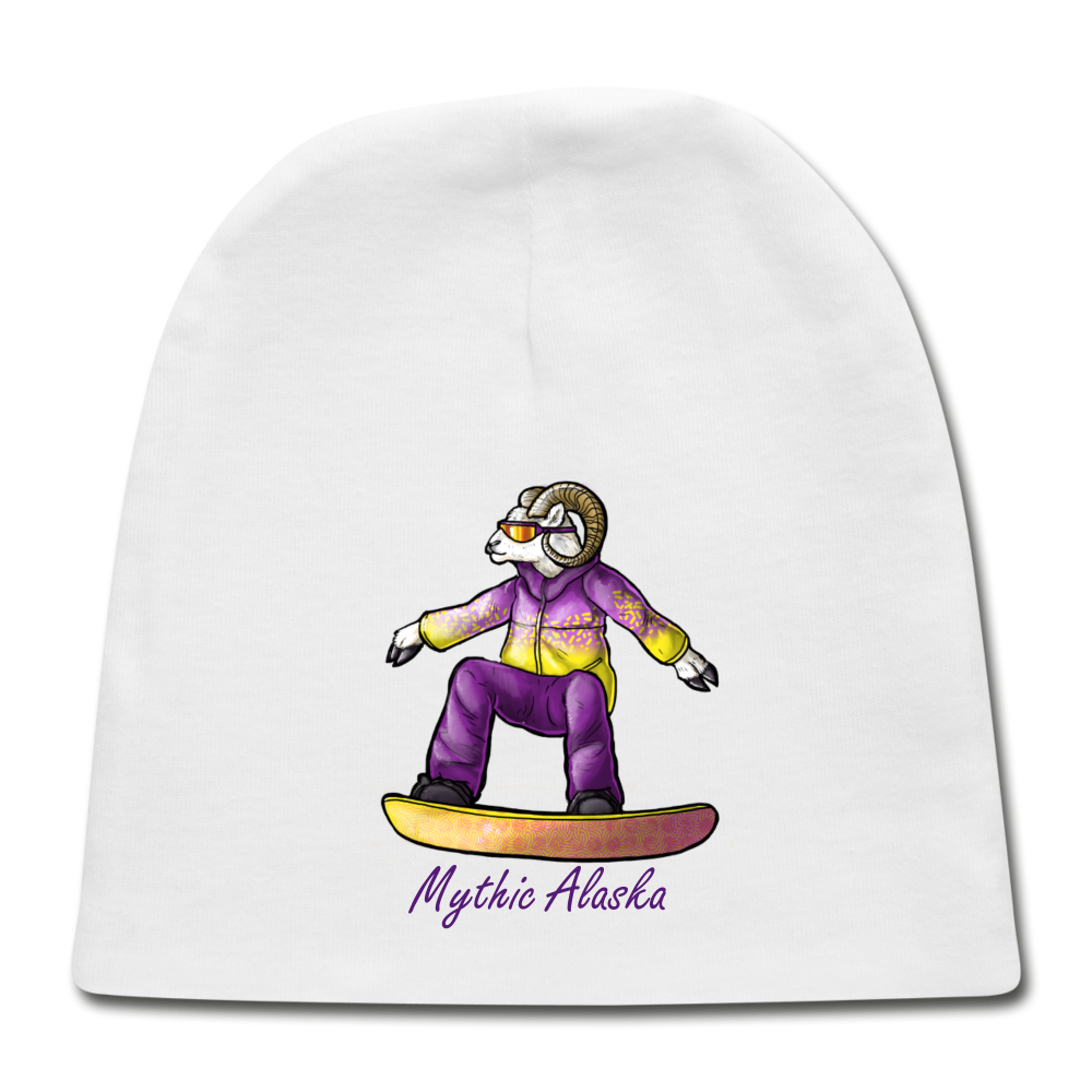Steve D Sheep - Baby Cap - white