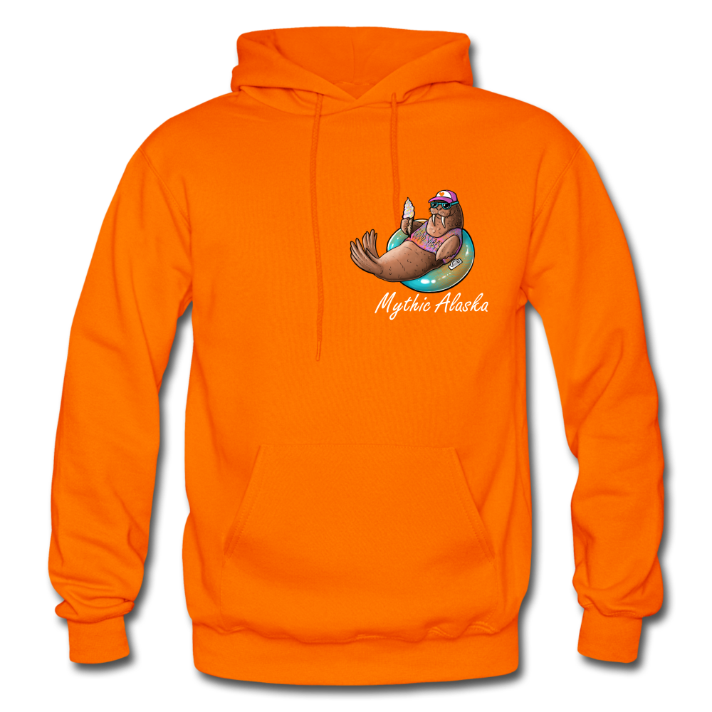 Bob the Walrus - Gilman Heavy Blend Adult Hoodie - orange